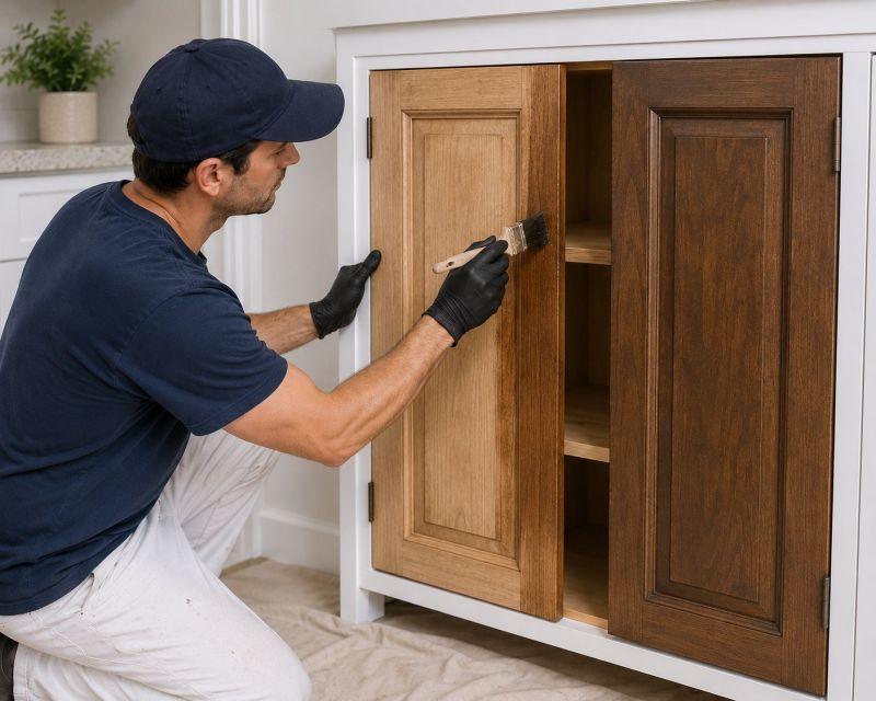 Cupboard Refinishing in Dayton, OH