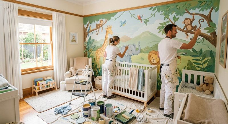 Kids Room Painting in Wilmington, NC