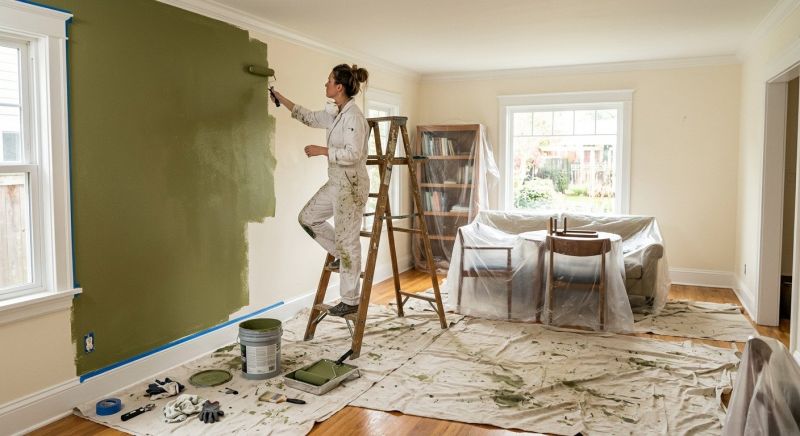 Loft Painting in Waco, TX